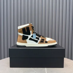 Luxury AAA Nike Bone Shoes Red Top-Grain Cowhide