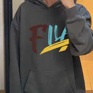 Designer Fila Hoodie Red Cotton Xinjiang Spring Autumn