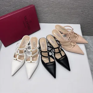 Reps Valentino Sandals Ash Simple And Elegant Style