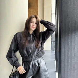 Designer 1:1 Fendi Jacquard Long-Sleeved Jacket For Early Spring