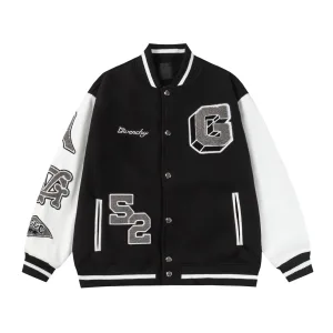 High Quality Givenchy Leather Baseball Uniform