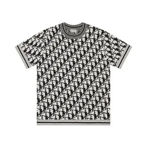 Aaa Dior Jacquard Short-Sleeved T-Shirt For Spring