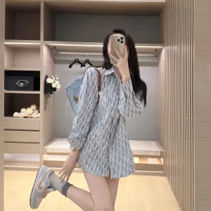 1:1 Luxury Dior Jacquard Shirts