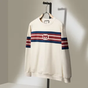 AAA Luxury Gucci Hoodie Red Cotton Wool Winter
