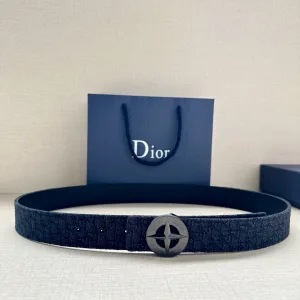 Super Clone Dior Metal Belt Red Eva