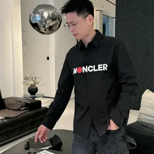 Super Clone Monk Long-Sleeved Shirt Red Cotton Autumn
