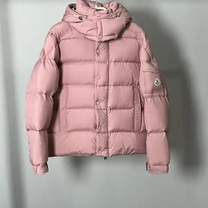 Super Clone Luxury Mani Down Jacket Red Goose Duck Nylon Zippered Pocket