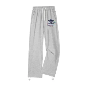 Super Clone AAA Adidas Casual Pants Red Cotton Pure