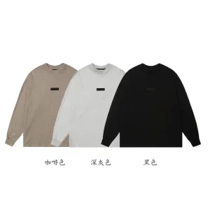 Luxury Fear Of God Long-Sleeved T-Shirt