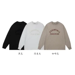 Luxury High Quality Fear Of God Long-Sleeved T-Shirt