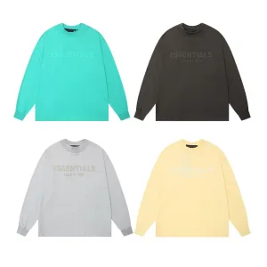 Luxury Designer Fear Of God Long-Sleeved T-Shirt For Spring