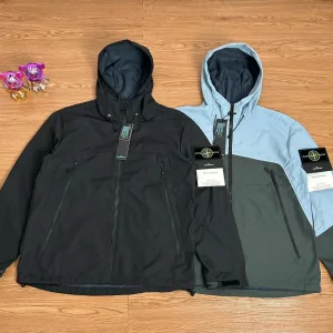 Reps Stone Island Jacket Red Exquisite Workmanship Street Style