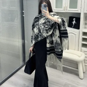 High Quality Aaa Dior Jacquard Shawl