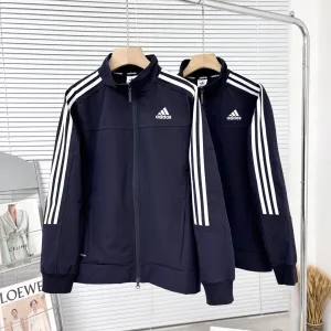 AAA Super Clone Adidas Coat Red Jacquard Autumn Winter Early