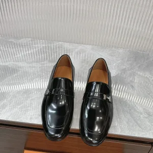 1:1 Hermès Calfskin Loafers