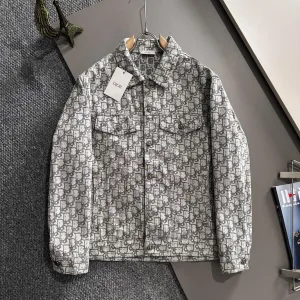 Luxury Dior Denim Outerwear