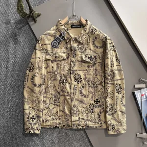 Luxury Chrome Hearts Denim Outerwear