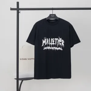 Luxury Louis Vuitton Cotton Short-Sleeved T-Shirt For Spring