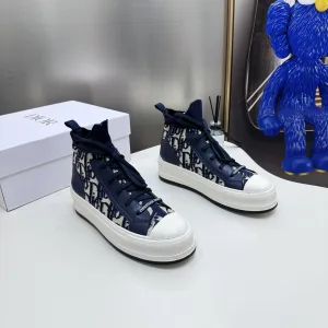 Reps Designer Dior Sneakers Yellow Pu Outsole Tpu Lace High-End Quality Summer Early