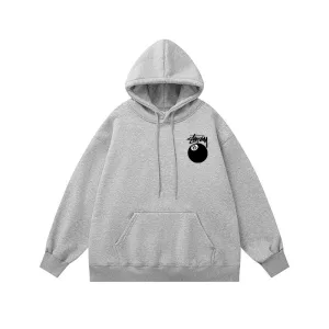 Super Clone Reps Stussy Hoodie Red Cotton Fleece Winter