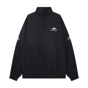 Luxury Balenciaga Windproof Jacket Red Nylon