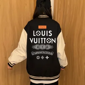 Reps Designer Louis Vuitton Jacket Blue Silk Silky Smooth Double-Layer Fabric Easy To Match Spring Autumn