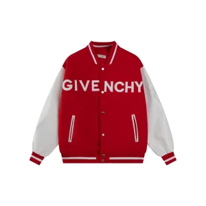 1:1 Givenchy Leather Baseball Uniform