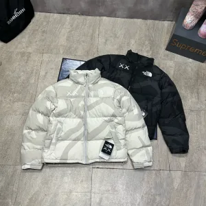 Super Clone The North Face Coat Red Duck Down Adjustable Drawstring