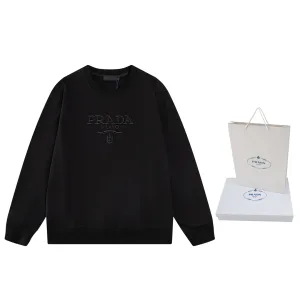Luxury Prada Cotton Hoodies