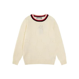 Designer 1:1 Gucci Jacquard Sweater For Fall