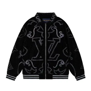 Aaa 1:1 Louis Vuitton Gold Jacket For Fall