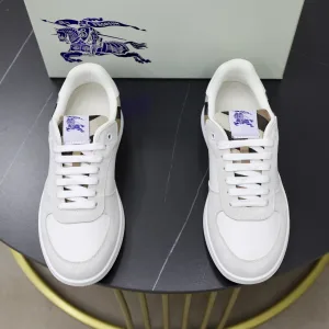 Luxury Aaa Burberry Cowhide Sneakers