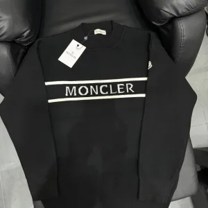 Luxury AAA Moncler Sweater Red Wool Jacquard