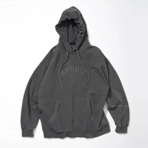 Designer High Quality Nautica Hoodie Red Cotton Sophistication Embroidery Patch