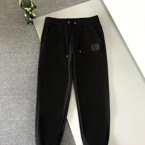 Reps Loewe Sweatpants Red Cotton Pure Fleece
