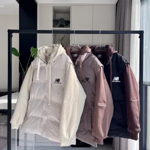AAA Reps New Balance Outerwear Brown Cotton Adjustable Drawstring Street Style Winter