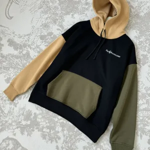 High Quality Super Clone Ralph Lauren Hoodie Green Fleece Fabric
