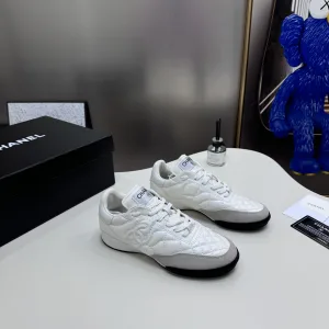 AAA Chanel Sneakers Red Mesh