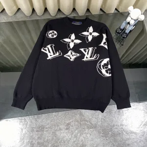Luxury Louis Vuitton Canvas Sweater