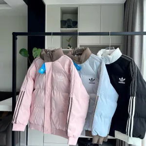 Luxury Adidas Cotton-Padded Coat Red Eva Down Waterproof Design High-Quality Materials Winter