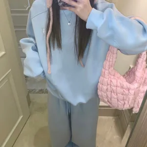 Luxury 1:1 Ralph Lauren Fleece Set For Fall