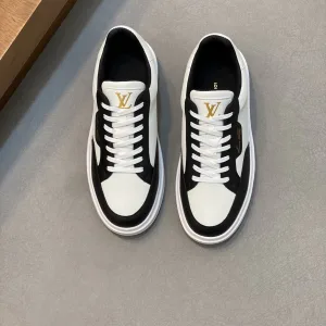 High Quality Louis Vuitton Calfskin Sneakers