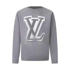 Luxury High Quality Louis Vuitton Jacquard Long-Sleeved Shirt