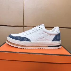 Luxury Louis Vuitton Cowhide Casual Shoes