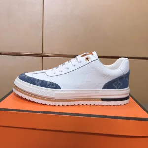 Luxury Louis Vuitton Cowhide Casual Shoes