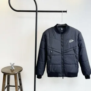 AAA Nike Jacket Green Cotton Polyester Fiber High-Quality Materials