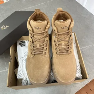 High Quality Designer Ugg Sneakers Sheepskin Rubber Lace Winter