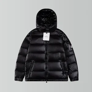 AAA Moncler Coat White Goose Down Nylon