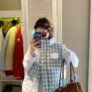 1:1 Canada Goose Plaid Vest