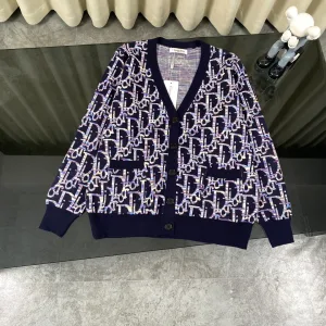 Designer Dior Outerwear Red Cotton Wool Jacquard